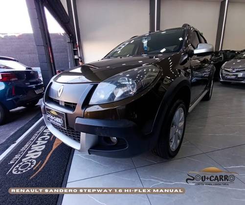 RENAULT SANDERO 1.6 STEPWAY 8V FLEX 4P MANUAL RENAULT SANDERO 1.6 STEPWAY 8V FLEX 4P MANUAL